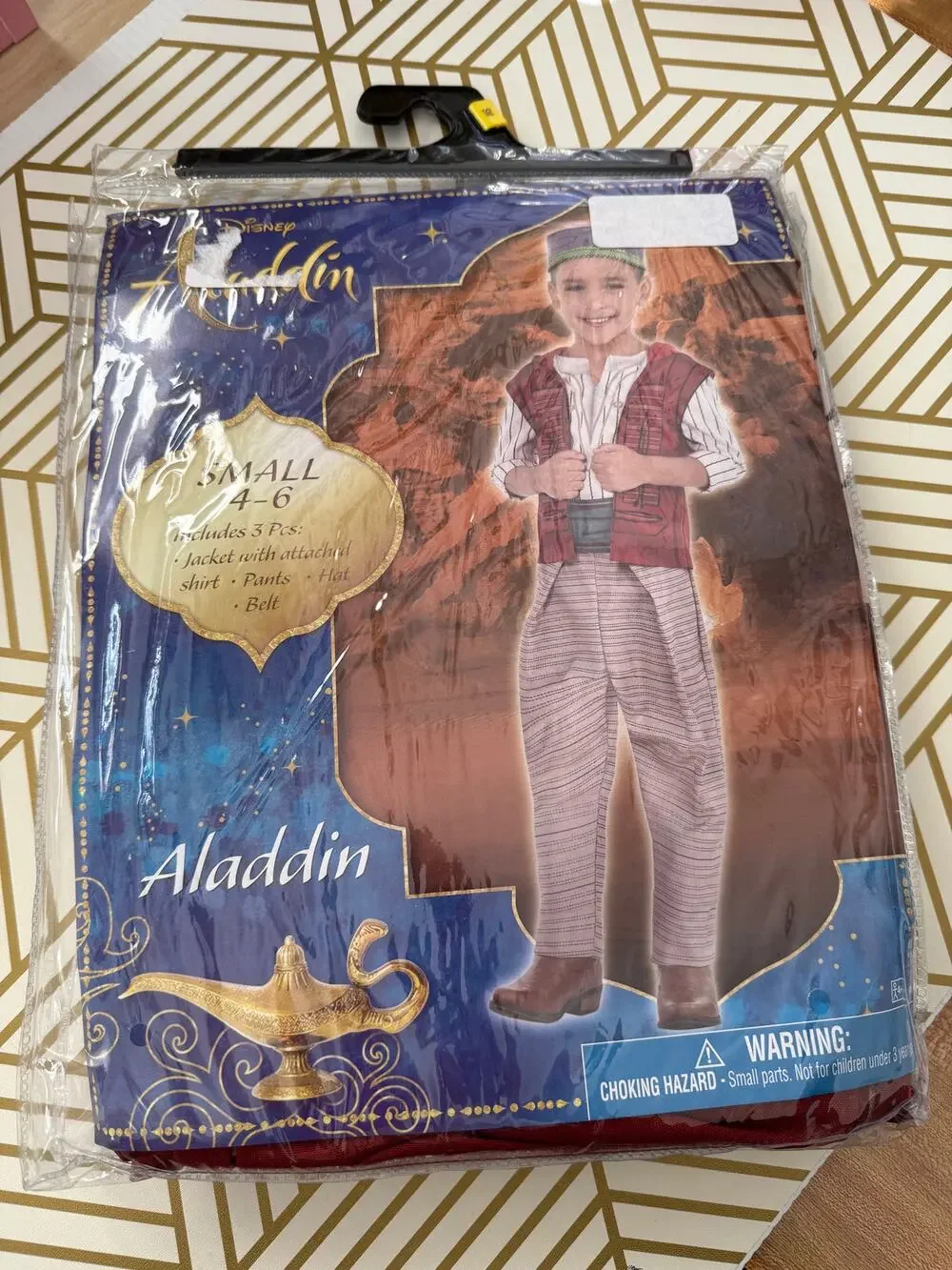 Disney Aladdin Kids Costume | Size Small 4 to 6